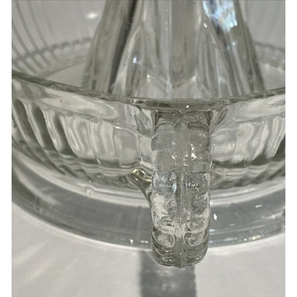 Vintage 1930’s Anchor Hocking Reamer Citrus Juicer with Ribbed Handle and Spout - Picture 4 of 12